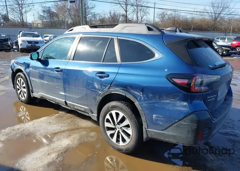 2020 Subaru Outback Premium из США, поврежденный, VIN 4S4BTACC5L3193031